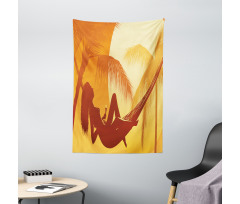 Majestic Sunset View Tapestry