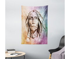 Chief Portrait Tapestry