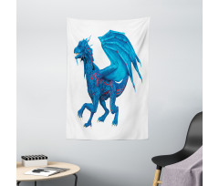 Wild Creature with Wings Tapestry