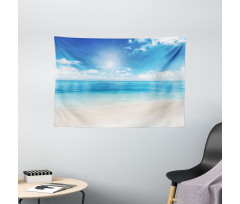 Caribbean Summer Sea Wide Tapestry