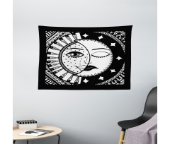 Themed Crescent Wide Tapestry