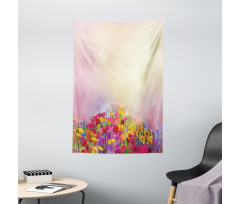 Pastel Ombre Meadow Tapestry