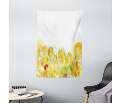 Watercolor Sunflowers Tapestry