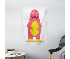 Monster Character Laughing Tapestry