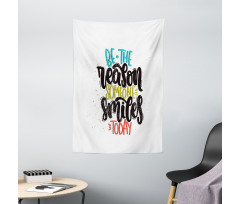 Funky Positive Calligraphy Tapestry