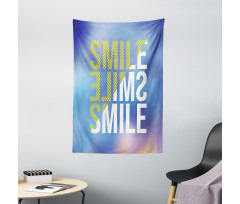 Modern Design Positive Word Tapestry