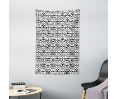 Damask Motifs Ivy Botany Tapestry