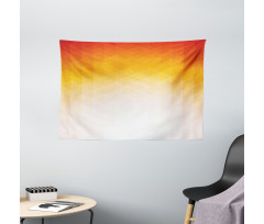 Digital Retro Triangle Wide Tapestry