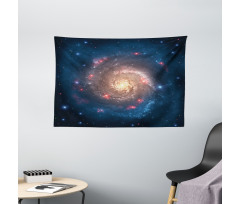 Black Hole Cosmos Space Wide Tapestry