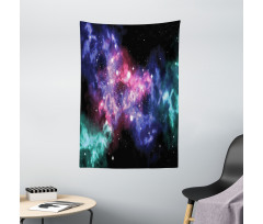 Dusty Gas Cloud Stars Tapestry