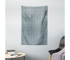 Modern Ovals and Triangles Tapestry