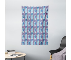 Pastel Abstract Memphis Tapestry