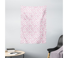 Brushstroke Soft Polka Dots Tapestry