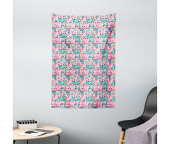 Modern Complex Polygons Tapestry