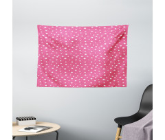 Grunge Drawn Rounds Wide Tapestry