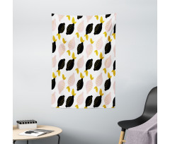 Abstract Colored Citrus Fruit Tapestry