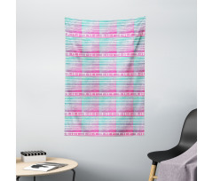 Ombre Grunge Triangle Tapestry