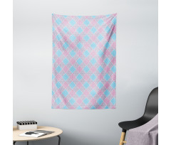 Eclectic Soft Colors Tapestry