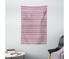 Bicolored Triangular Tapestry