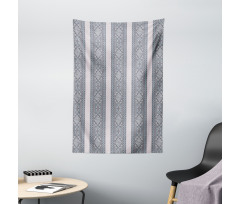 Triangles Soft Tones Tapestry