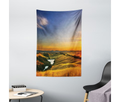 Mediterranean Valley Tapestry