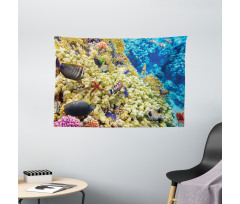 Sea Exotic Natural View Wide Tapestry