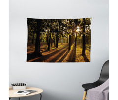 Summertime Forest Tree Wide Tapestry