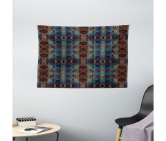 Ethnic Color Transitions Wide Tapestry