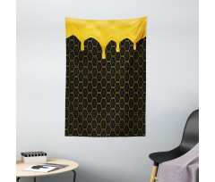 Honeycomb Dripping Beehive Tapestry