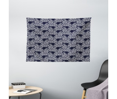 Tree Branches Plantation Wide Tapestry