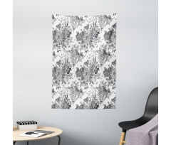 Detailed Engraving Spring Tapestry