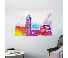 Historical Big Ben UK Wide Tapestry