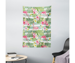 Exotic Hawaiian Leaf Tapestry