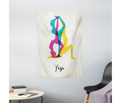 Pink Pilates Human Health Tapestry