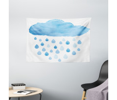 Rain Drops and Cloud Wide Tapestry