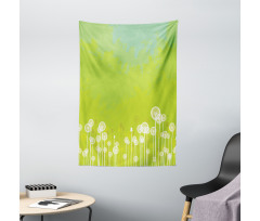 Wild Dandelion Blossoms Tapestry