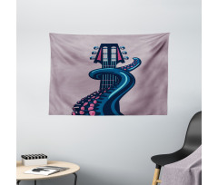 Guitar Music Wide Tapestry