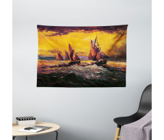 Cruise Ship Sun Wide Tapestry
