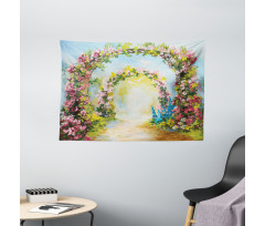 Hot Summer Boho Park Wide Tapestry