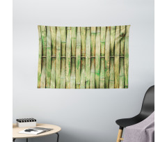 Botanical Wall Picture Wide Tapestry