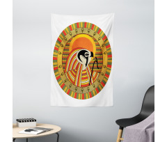 Ancient Sun Figure Tapestry