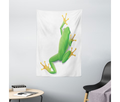 Tropic Frog in Nature Tapestry