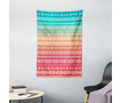 Bohemian Native Arrow Tapestry