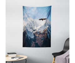 Mountain Flying Eagle Tapestry