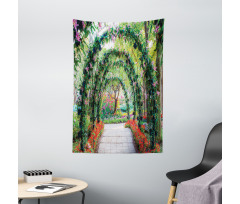 Flower Arches Plants Tapestry