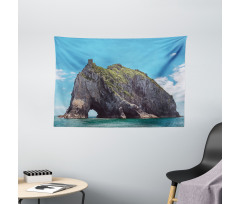 Elephant Shape Rock Bay Wide Tapestry