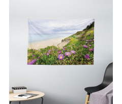 Aegean Sea with Blooming Wide Tapestry