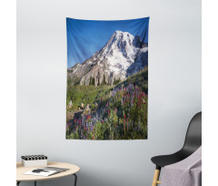 Spring Mt. Rainier Photo Tapestry