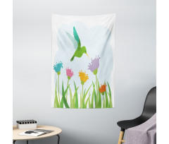 Garden Art Hummingbird Tapestry