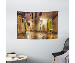 Gothic Stones Wide Tapestry